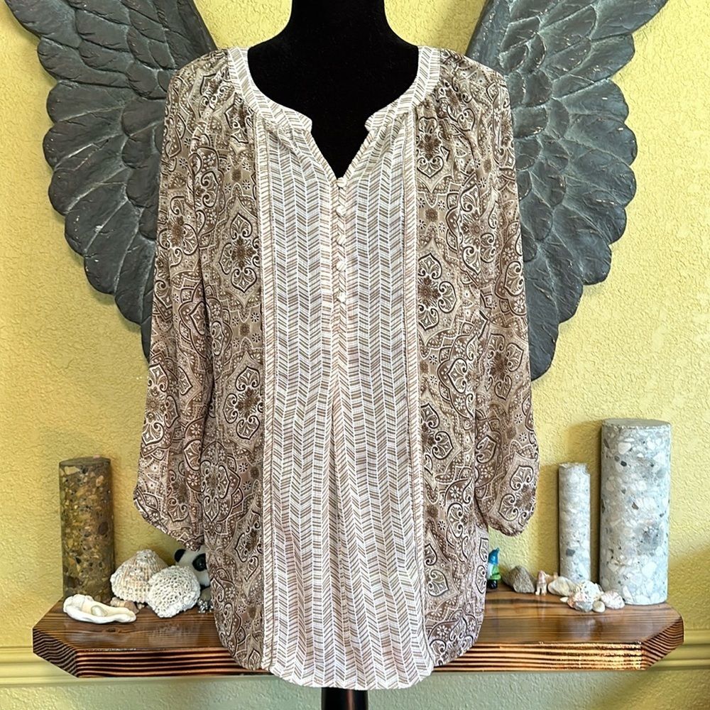 Zac & Rachel 3/4 sleeve Shirt